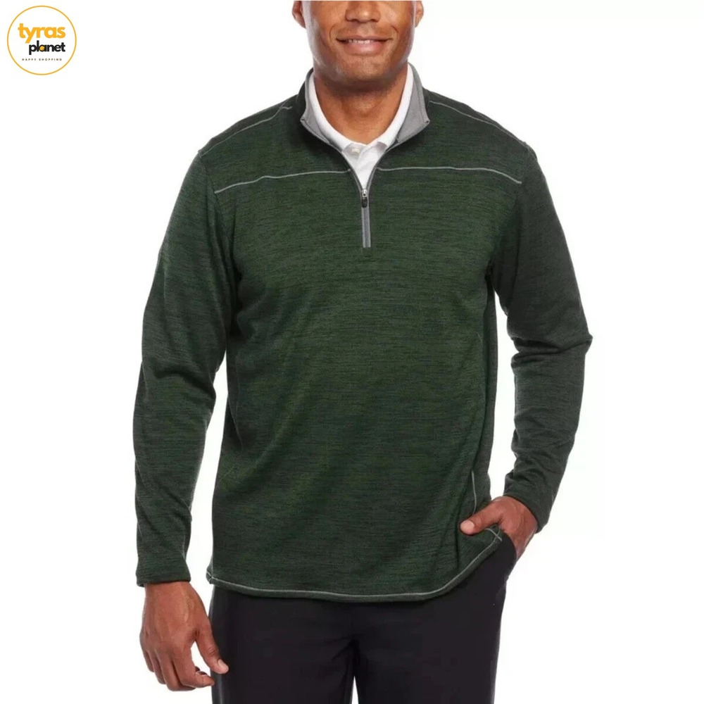 Pebble Beach 1/4 Zip Dry-Luxe Performance Pullover Men's Size XXL Green